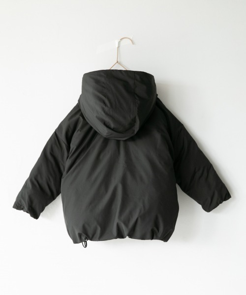 LOWRYS FARM（ローリーズファーム）の「ナカワタフードブルゾン　882123（ブルゾン・キッズ・ブラック/ブラウン・MEDIUM/LARGE/X-LARGE）」の6枚目の写真