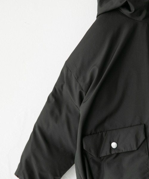 LOWRYS FARM（ローリーズファーム）の「ナカワタフードブルゾン　882123（ブルゾン・キッズ・ブラック/ブラウン・MEDIUM/LARGE/X-LARGE）」の9枚目の写真