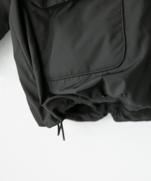 LOWRYS FARM（ローリーズファーム）の「ナカワタフードブルゾン　882123（ブルゾン・キッズ・ブラック/ブラウン・MEDIUM/LARGE/X-LARGE）」の11枚目の写真