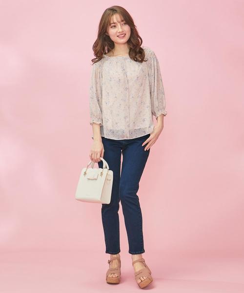 Feroux(フェルゥ)の「【前後着用可】Mistyマーガレット ブラウス(シャツ/ブラウス・レディース・黄土色系3/ベージュ系3・2)」の5枚目の写真