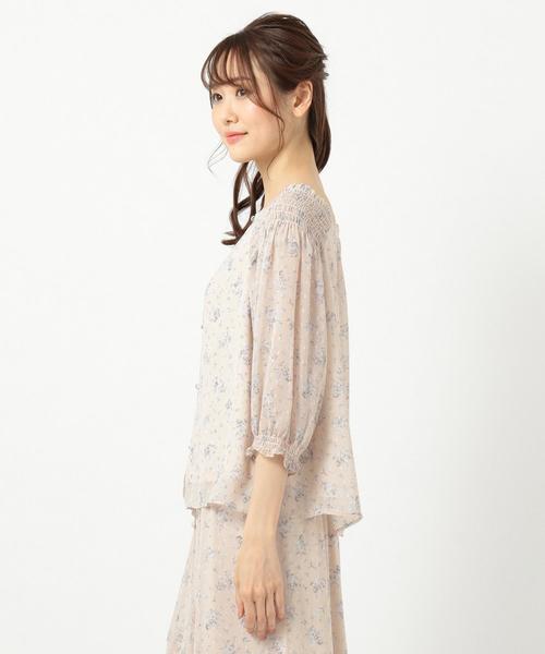 Feroux(フェルゥ)の「【前後着用可】Mistyマーガレット ブラウス(シャツ/ブラウス・レディース・黄土色系3/ベージュ系3・2)」の14枚目の写真