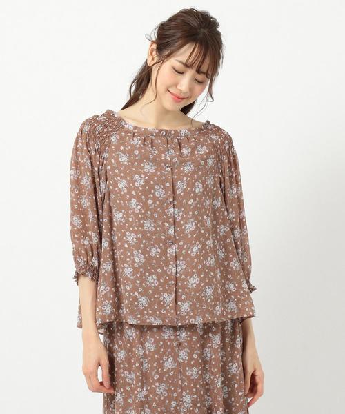 Feroux(フェルゥ)の「【前後着用可】Mistyマーガレット ブラウス(シャツ/ブラウス・レディース・黄土色系3/ベージュ系3・2)」の8枚目の写真