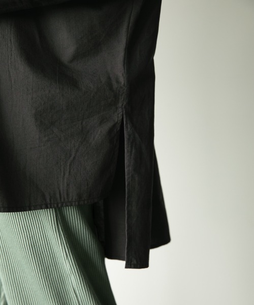 LOWRYS FARM（ローリーズファーム）の「バンドカラードルマンシャツ　893660（シャツ/ブラウス・レディース・ホワイト/ブラック/ブルー/イエロー・FREE）」の22枚目の写真