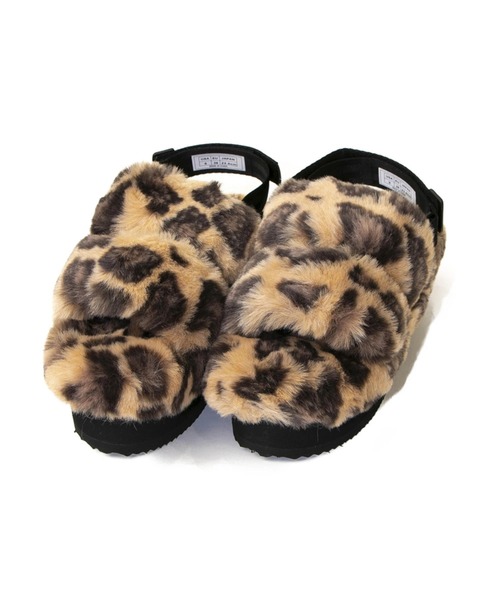 SHAKA（シャカ）の「SHAKA/シャカ　WEEKENDER PLATFORM FLUFFY W（サンダル・レディース・ブラック/ベージュ/レオパード・23.0cm/24.0cm/25.0cm）」の10枚目の写真
