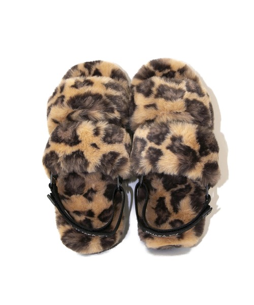 SHAKA（シャカ）の「SHAKA/シャカ　WEEKENDER PLATFORM FLUFFY W（サンダル・レディース・ブラック/ベージュ/レオパード・23.0cm/24.0cm/25.0cm）」の11枚目の写真