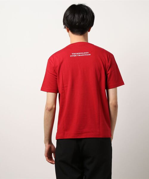 チチカカ（チチカカ）の「インディアンバイクTシャツ（Tシャツ/カットソー・メンズ・ホワイト/レッド・LARGE/MEDIUM）」の18枚目の写真