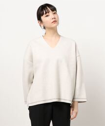 earth music&ecology | メルトンカットキリカエプルオーバー　＊(Tシャツ/カットソー)