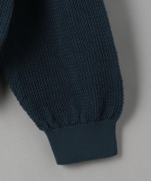 BEAUTY&YOUTH UNITED ARROWS（ビューティーアンドユースユナイテッドアローズ）の「BY コットンメッシュクルーネックロングスリーブニット -ウォッシャブル-（ニット/セーター・レディース・コバルトブルー/ナチュラル/ライム・FREE）」の16枚目の写真