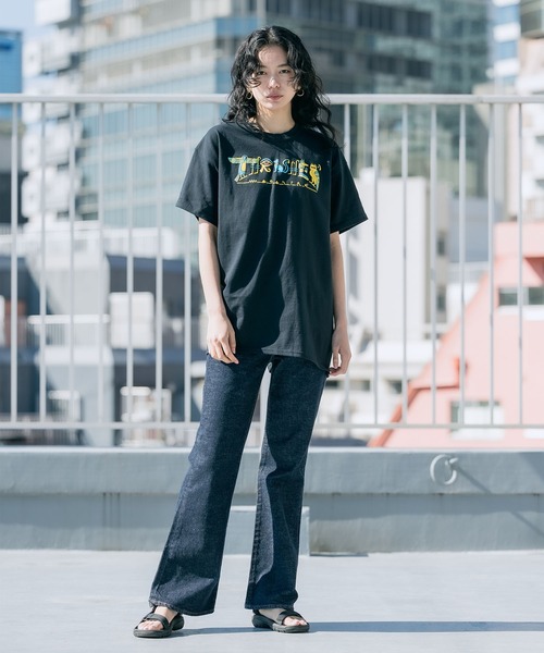 THRASHER(スラッシャー)の「THRASHER/スラッシャー NEW HIEROGLYPHIC S/S TEE 半袖Tシャツ(Tシャツ/カットソー・メンズ・ブラック・L/M)」の6枚目の写真