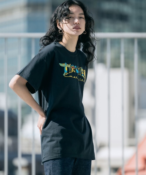 THRASHER(スラッシャー)の「THRASHER/スラッシャー NEW HIEROGLYPHIC S/S TEE 半袖Tシャツ(Tシャツ/カットソー・メンズ・ブラック・L/M)」の3枚目の写真