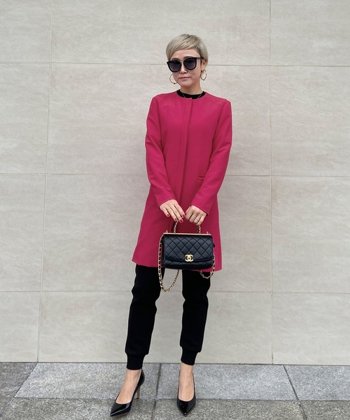 ジェンヌ パリジェンヌ　 ノーカラーコート ノーカラーコート パリジェンヌ ノーカラーコート｜JENNE(ジェンヌ