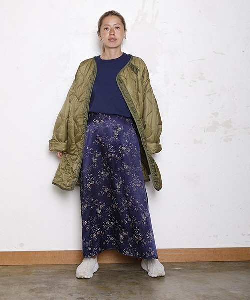 MILITARY(ミリタリー)の「【MADE IN USA】DEAD STOCK PARKA LINER / デッドストック パーカライナー(ミリタリージャケット・レディース・ダークオリーブ/ライトオリーブ/オリーブ・MEDIUM)」の8枚目の写真