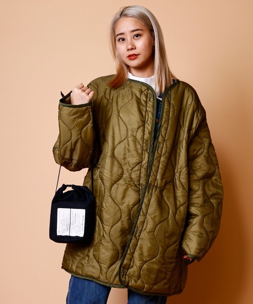 MILITARY(ミリタリー)の「【MADE IN USA】DEAD STOCK PARKA LINER / デッドストック パーカライナー(ミリタリージャケット・レディース・ダークオリーブ/ライトオリーブ/オリーブ・MEDIUM)」の15枚目の写真