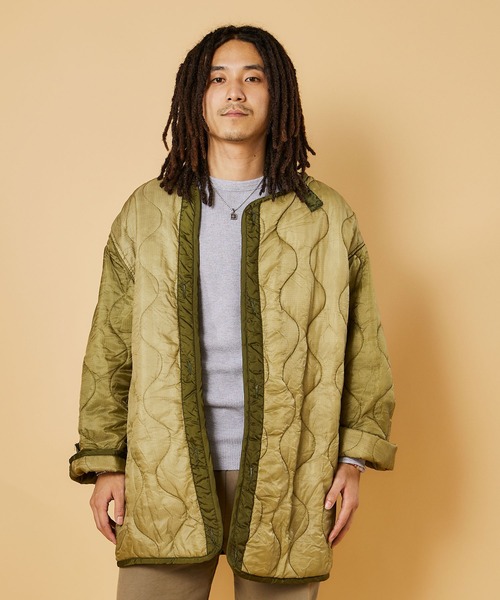 MILITARY(ミリタリー)の「【MADE IN USA】DEAD STOCK PARKA LINER / デッドストック パーカライナー(ミリタリージャケット・レディース・ダークオリーブ/ライトオリーブ/オリーブ・MEDIUM)」の17枚目の写真