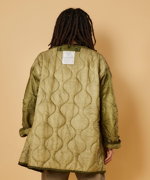 MILITARY(ミリタリー)の「【MADE IN USA】DEAD STOCK PARKA LINER / デッドストック パーカライナー(ミリタリージャケット・レディース・ダークオリーブ/ライトオリーブ/オリーブ・MEDIUM)」の19枚目の写真