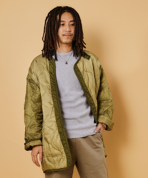 MILITARY(ミリタリー)の「【MADE IN USA】DEAD STOCK PARKA LINER / デッドストック パーカライナー(ミリタリージャケット・レディース・ダークオリーブ/ライトオリーブ/オリーブ・MEDIUM)」の18枚目の写真
