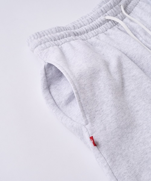 WHO'S WHO gallery(フーズフーギャラリー)の「【KOOKY'N/クーキー】刺繍スウェットショーツ(スウェットパンツ・メンズ・ライトグレー/ブラック/グリーン/ブルー/ネイビー・FREE)」の6枚目の写真