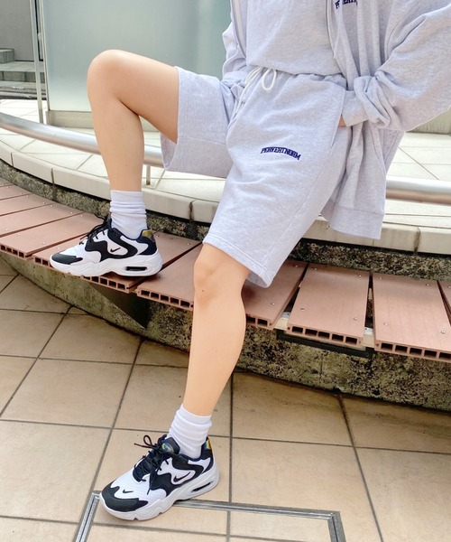 WHO'S WHO gallery(フーズフーギャラリー)の「【KOOKY'N/クーキー】刺繍スウェットショーツ(スウェットパンツ・メンズ・ライトグレー/ブラック/グリーン/ブルー/ネイビー・FREE)」の17枚目の写真