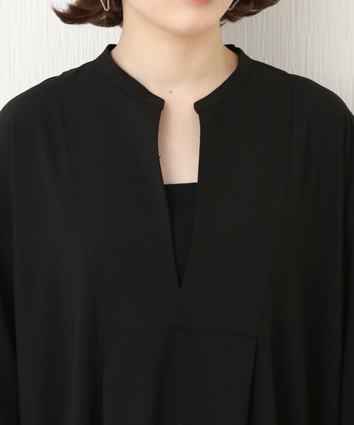 libelle more(リベル モア)の「TRリネンタッチ カフタンワンピース(ワンピース・レディース・ホワイト/ブルー/ブラック・FREE)」の20枚目の写真