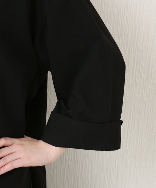 libelle more(リベル モア)の「TRリネンタッチ カフタンワンピース(ワンピース・レディース・ホワイト/ブルー/ブラック・FREE)」の15枚目の写真