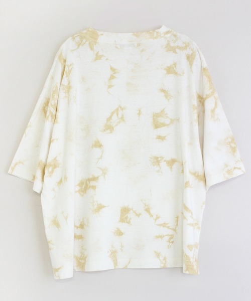 RNA-N（アールエヌエーエヌ）の「M1638 21/-リサイクルフラワーTシャツ（Tシャツ/カットソー・レディース・ベージュ/グレー/オフホワイト・MEDIUM）」の9枚目の写真