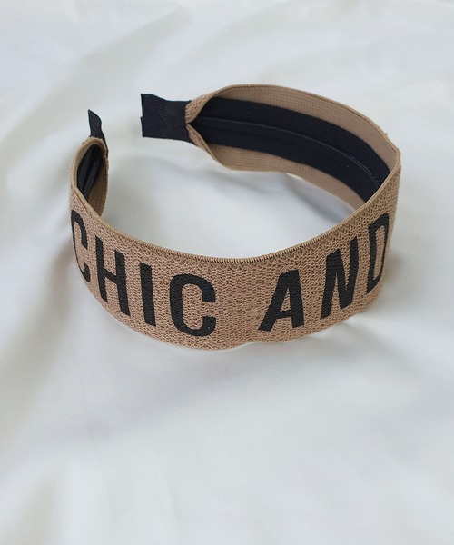 CEMONEMO（セモネモ）の「POPデザイン ワイドカチューシャ（カチューシャ・レディース・ブラック/ベージュ/パープル/グリーン・FREE）」の5枚目の写真