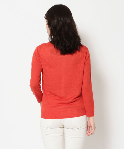 MANASTASH（マナスタッシュ）の「MANASTASH/マナスタッシュ　リネン　UVカットカーディガン（カーディガン/ボレロ・レディース・ブラック/ブラウン/グレー/レッド/イエロー・FREE）」の14枚目の写真