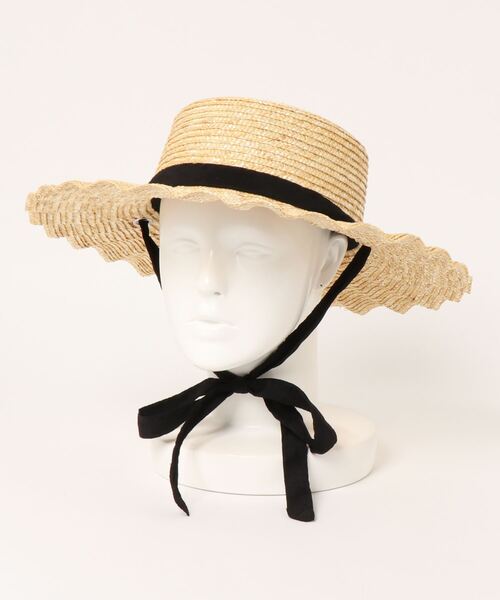 Casselini（キャセリーニ）の「【Casselini/キャセリーニ】ナミナミハット（ハット・レディース・ブラック・FREE）」の8枚目の写真