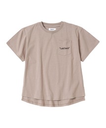 NAVY（ネイビー）の「ポケット付き 裾ラウンド 半袖Tシャツ（Tシャツ/カットソー・キッズ）」