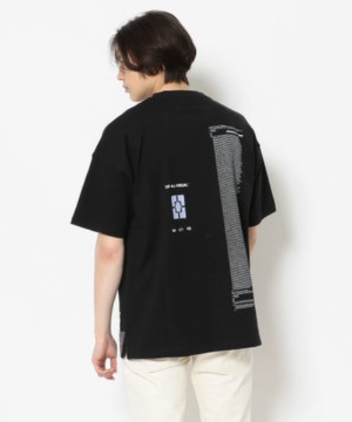 A4A（エーフォーエー）の「A4A エーフォーエー/FLOWER フラワーショートスリーブTシャツ（Tシャツ/カットソー・メンズ・ホワイト/ブラック・FREE）」の2枚目の写真