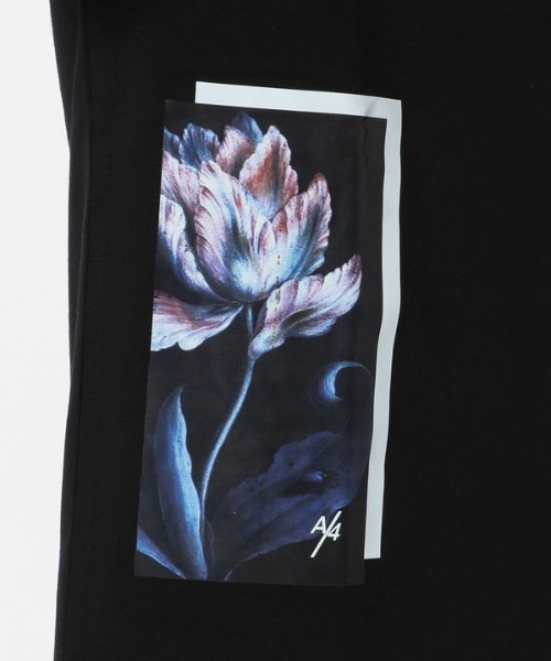 A4A（エーフォーエー）の「A4A エーフォーエー/FLOWER フラワーショートスリーブTシャツ（Tシャツ/カットソー・メンズ・ホワイト/ブラック・FREE）」の12枚目の写真