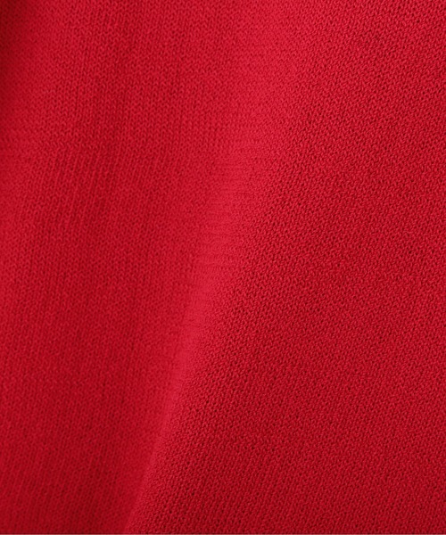 FREE'S MART（フリーズマート）の「◆前後2Way半袖パフスリーブカーデイガン（ニット/セーター・レディース・ブラック/ベージュ/レッド・FREE）」の13枚目の写真