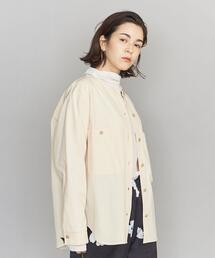 BEAUTY&YOUTH UNITED ARROWS | BY コットンノーカラーシャツ(シャツ/ブラウス)