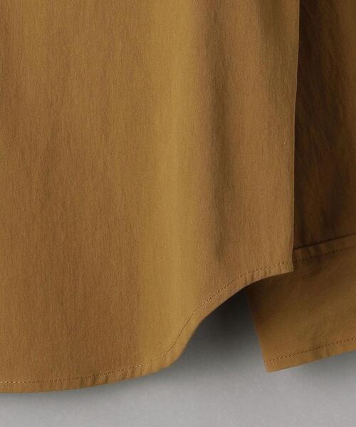 BEAUTY&YOUTH UNITED ARROWS（ビューティーアンドユースユナイテッドアローズ）の「BY コットンノーカラーシャツ（シャツ/ブラウス・レディース・ブラウン/オフホワイト・FREE）」の14枚目の写真