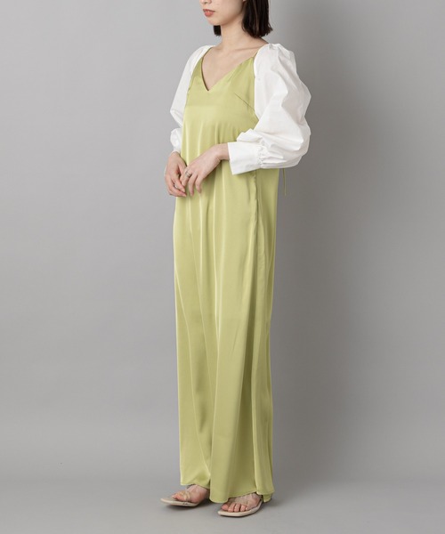 CIAOPANIC(チャオパニック)の「【SCENE by ciaopanic/シーン バイ チャオパニック】ギャザースリーブ/つけ袖/WEB・一部店舗限定(その他トップス・レディース・オフホワイト/ブルー・FREE)」の5枚目の写真