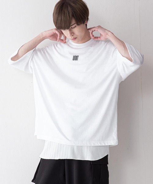 UNIIT(ユニット)の「【UNIIT】ドライフラワーバックプリントグラフィックルーズプリントTシャツ(Tシャツ/カットソー・メンズ・ホワイト/ブラック/その他1/その他2/その他3/その他4/ホワイト系その他/ブラック系その他・MEDIUM/LARGE)」の9枚目の写真