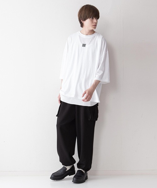 UNIIT(ユニット)の「【UNIIT】ドライフラワーバックプリントグラフィックルーズプリントTシャツ(Tシャツ/カットソー・メンズ・ホワイト/ブラック/その他1/その他2/その他3/その他4/ホワイト系その他/ブラック系その他・MEDIUM/LARGE)」の19枚目の写真
