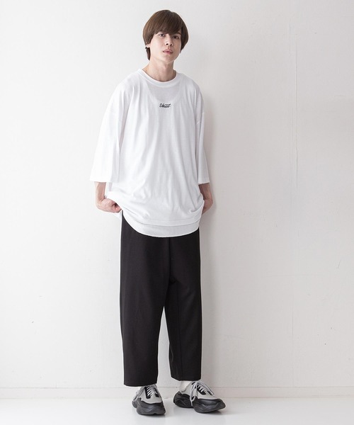 UNIIT(ユニット)の「【UNIIT】ドライフラワーバックプリントグラフィックルーズプリントTシャツ(Tシャツ/カットソー・メンズ・ホワイト/ブラック/その他1/その他2/その他3/その他4/ホワイト系その他/ブラック系その他・MEDIUM/LARGE)」の13枚目の写真