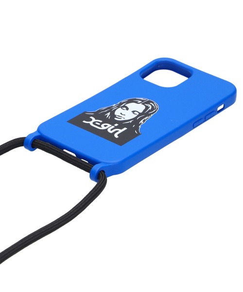 X-girl（エックスガール）の「FACE SLING MOBILE CASE FOR iPhone 12/12 Pro（スマホケース/カバー・レディース・レッド/イエロー/ブルー/マルチ・ONE SIZE）」の11枚目の写真