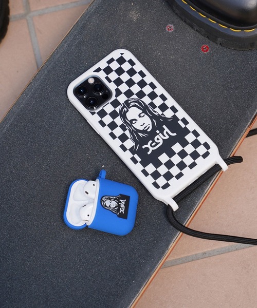 X-girl（エックスガール）の「FACE SLING MOBILE CASE FOR iPhone 12/12 Pro（スマホケース/カバー・レディース・レッド/イエロー/ブルー/マルチ・ONE SIZE）」の16枚目の写真