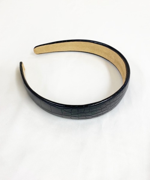 casita(RETRO GIRL)（カシータ）の「カチューシャ（カチューシャ・レディース・ブラック/ブラウン/ライトベージュ・FREE）」の2枚目の写真