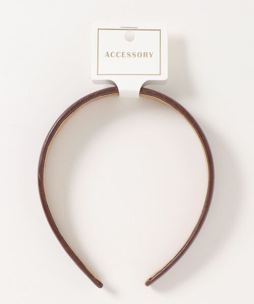 casita(RETRO GIRL)（カシータ）の「カチューシャ（カチューシャ・レディース・ブラック/ブラウン/ライトベージュ・FREE）」の5枚目の写真