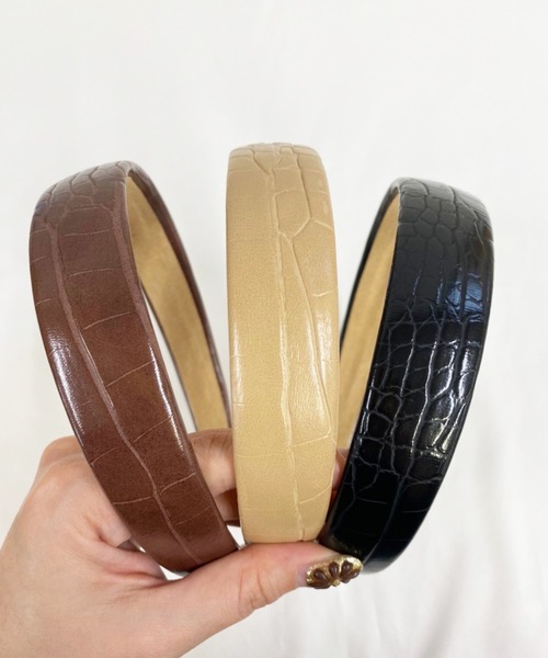 casita(RETRO GIRL)（カシータ）の「カチューシャ（カチューシャ・レディース・ブラック/ブラウン/ライトベージュ・FREE）」の8枚目の写真