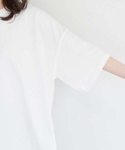 ROPE' PICNIC(ロペピクニック)の「【漁港の肉子ちゃん×ROPE'PICNIC】コラボTシャツ(Tシャツ/カットソー・レディース・ホワイト/ホワイト系その他/ホワイト系その他2・38)」の14枚目の写真