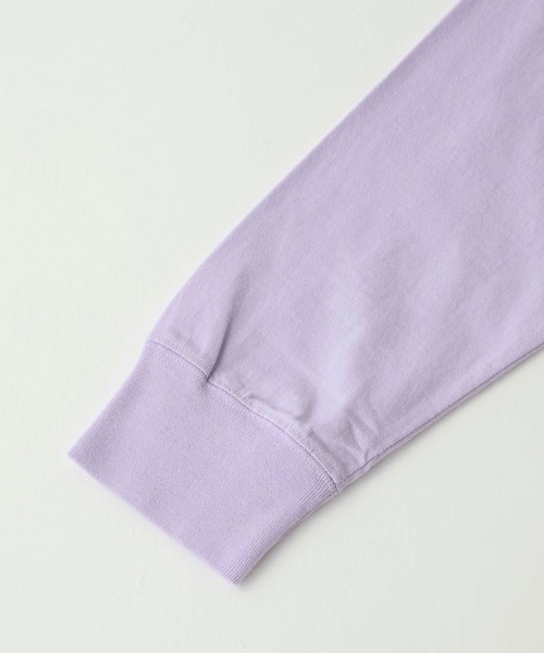 X-girl（エックスガール）の「FACE L/S TEE（Tシャツ/カットソー・レディース・ホワイト/ベージュ/チャコール/ライトパープル・S/XL/L/M）」の17枚目の写真