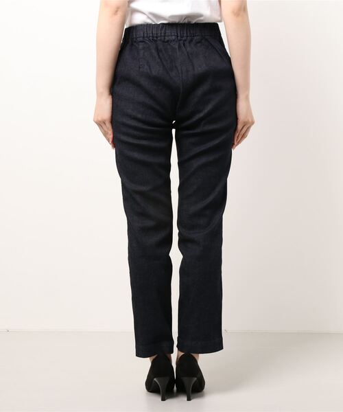 GRANDMA MAMA DAUGHTER(グランマママドーター)の「∴【GRANDMA MAMA DAUGHTER / グランママドーター】スキニーイージーパンツ GP842241(デニムパンツ・レディース・インディゴブルー・2/1/0)」の4枚目の写真