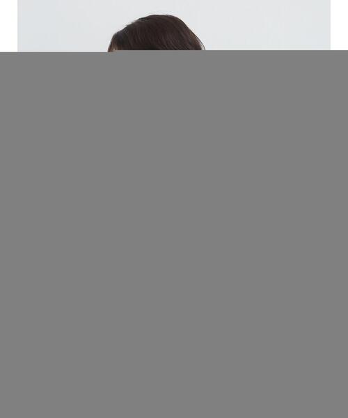 Green　Parks（グリーンパークス）の「麻ブレンドフレンチスリーブプルオーバー＊（Tシャツ/カットソー・レディース・ベージュ/キャメル/チャコールグレー/イエロー/サックスブルー/オフホワイト・FREE）」の11枚目の写真