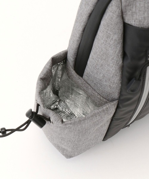 HIDEAWAYS NICOLE（ハイダウェイニコル）の「異素材コンビボディバッグ（ボディバッグ/ウエストポーチ・メンズ・ブラック/グレー/ネイビー・FREE）」の9枚目の写真