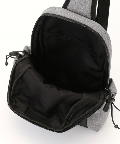 HIDEAWAYS NICOLE（ハイダウェイニコル）の「異素材コンビボディバッグ（ボディバッグ/ウエストポーチ・メンズ・ブラック/グレー/ネイビー・FREE）」の15枚目の写真