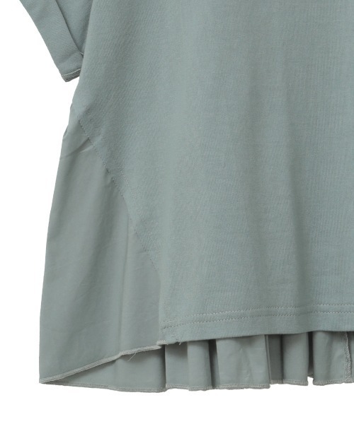 BACK FRILL T-SHIRT（Tシャツ/カットソー）｜CLANE（クラネ）の